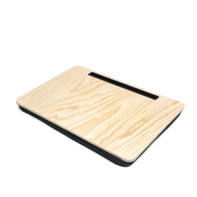 KIKKERLAND iBed Lap Desk and Tablet or NoteBook Holder - Extra Large - Wood