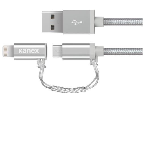 KANEX Premium Lightning Cable and Micro USB Combo