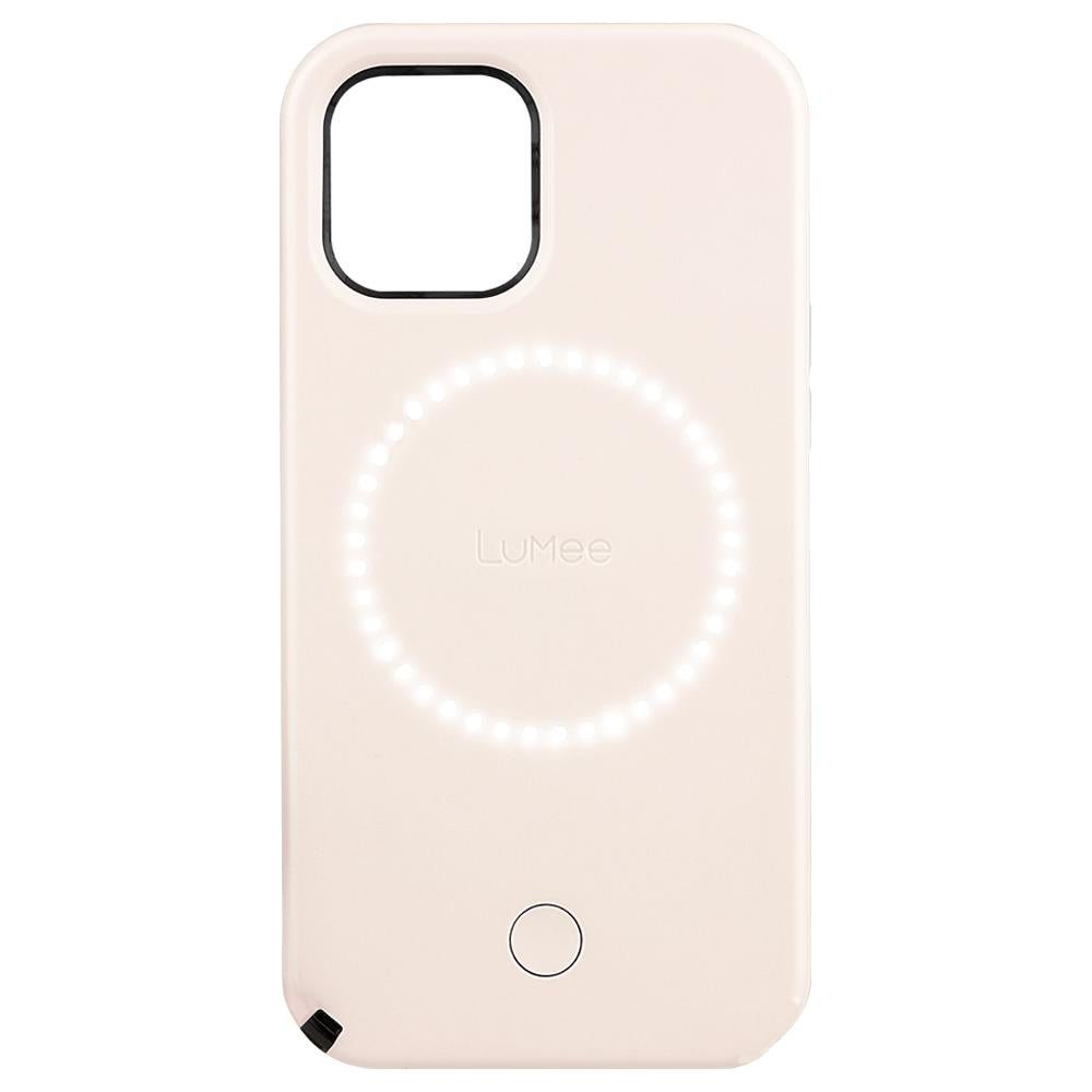 [OPEN BOX] LUMEE iPhone 12/12 Pro - Halo Selfie Light Case - Millennial Pink