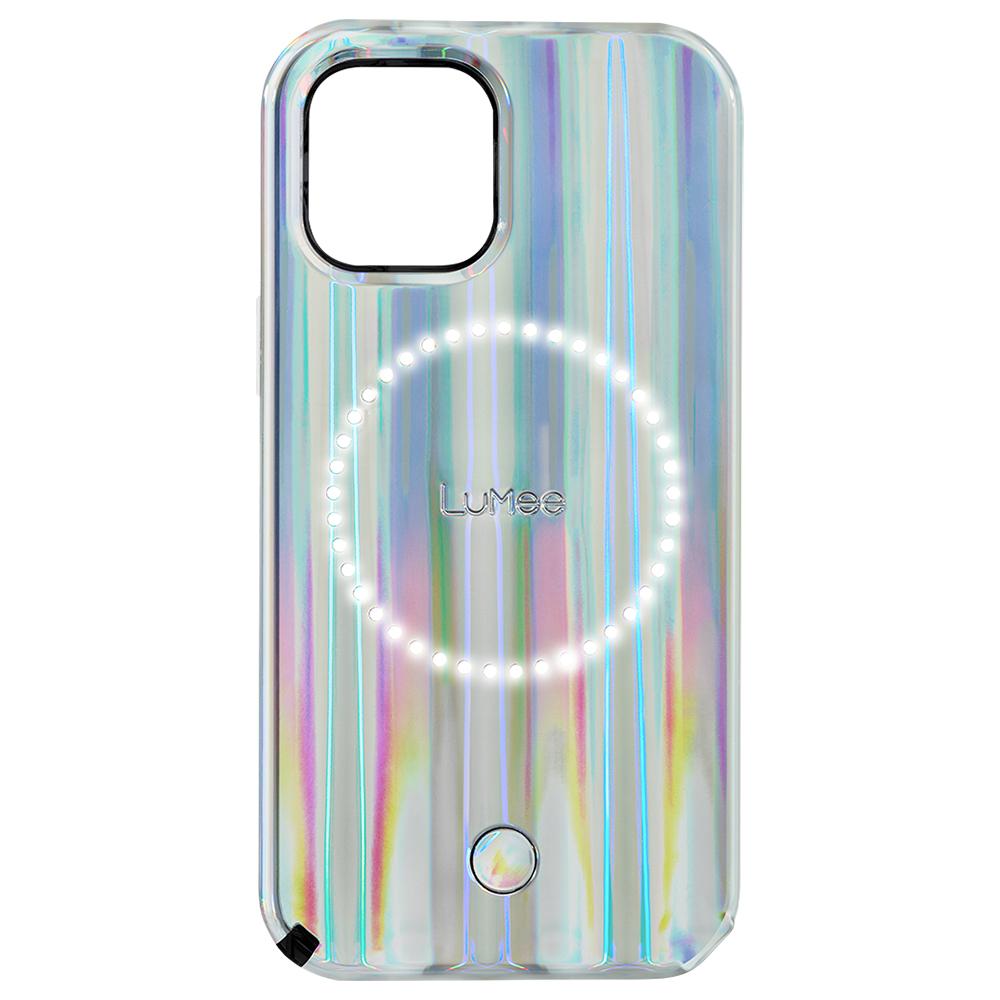 LUMEE iPhone 12/12 Pro - Halo Selfie Light Case - Bolt w/ Micropel
