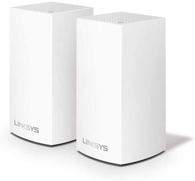 [OPEN BOX] LINKSYS Velop Dual-Band Home Mesh WiFi System 2Pack - White