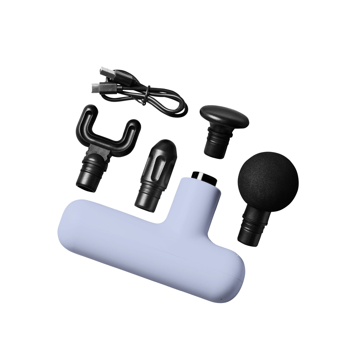 [OPEN BOX] LOLA Women Portable Massage Gun - Baby Blue
