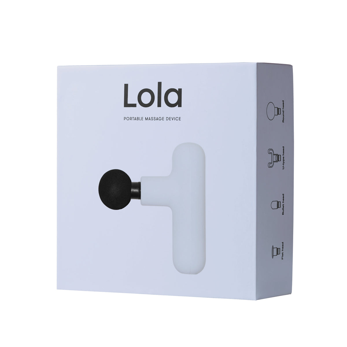 [OPEN BOX] LOLA Women Portable Massage Gun - Baby Blue