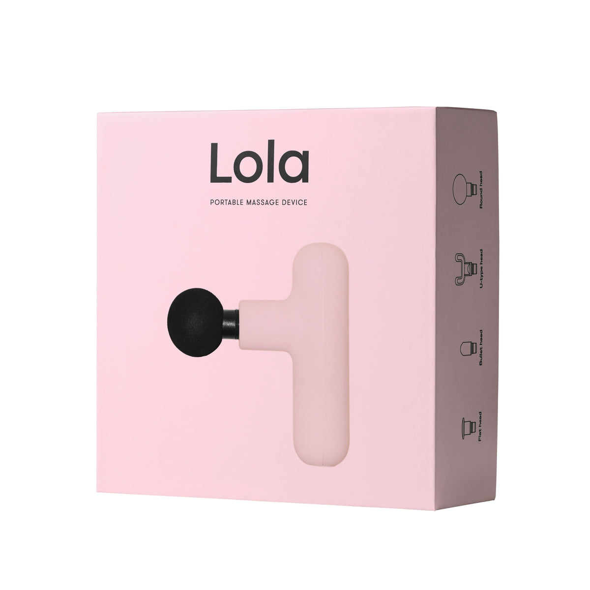 LOLA Women Portable Massage Gun - Pamper Pink