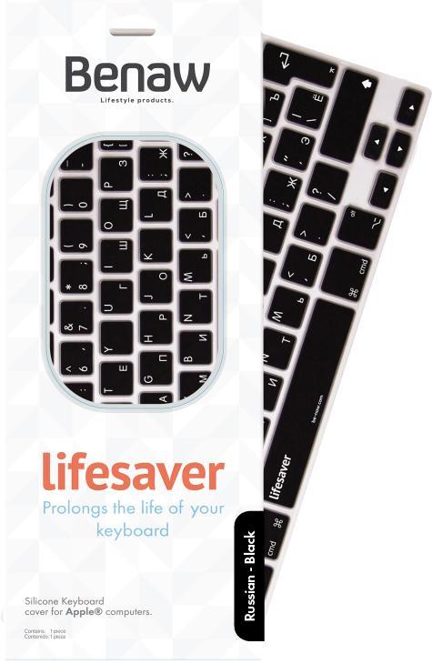 [OPEN BOX] BENAW Lifesaver Keyboard for Macbook Air 11/13 and Pro 13/13R/15/15R Russian