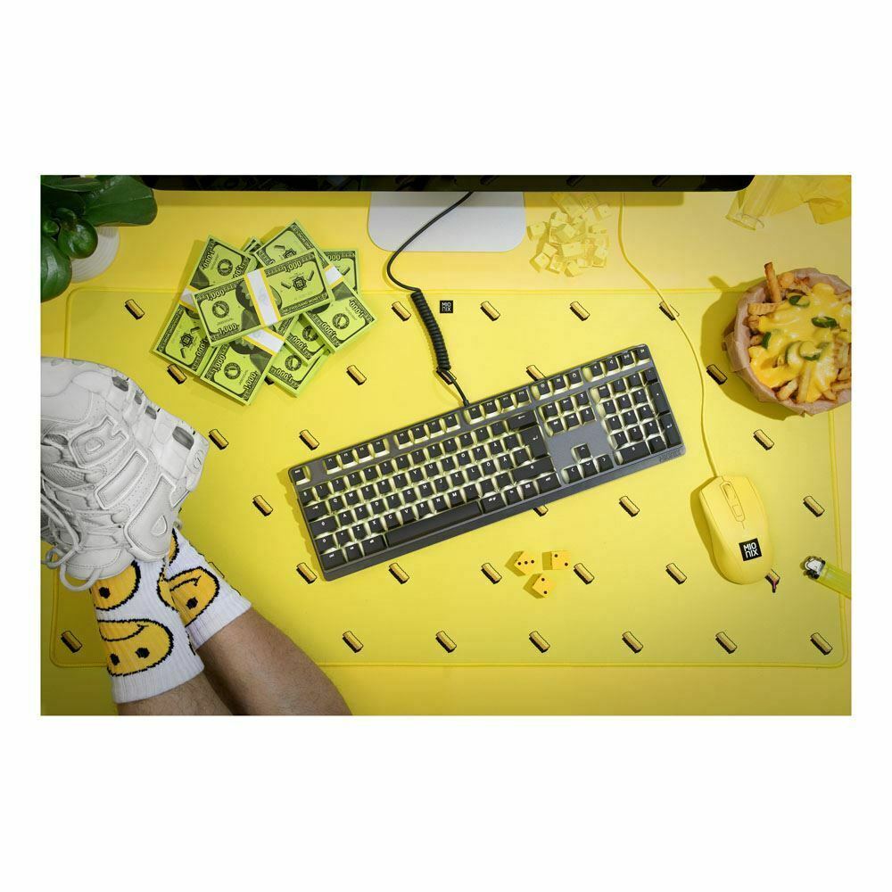 [OPEN BOX] MIONIX Desk Pad French Fries - Yellow