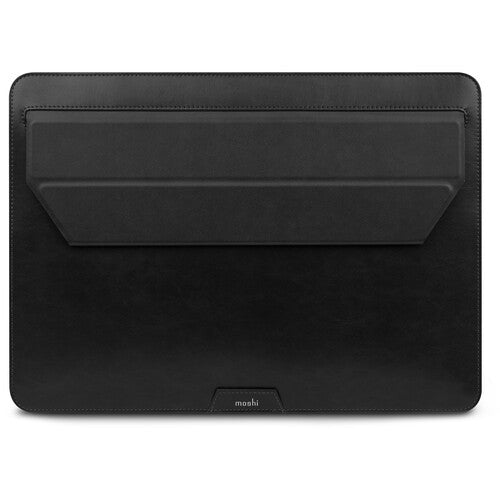[OPEN BOX] MOSHI Muse 13   3-in-1 Slim Laptop Sleeve and Stand - Jet Black