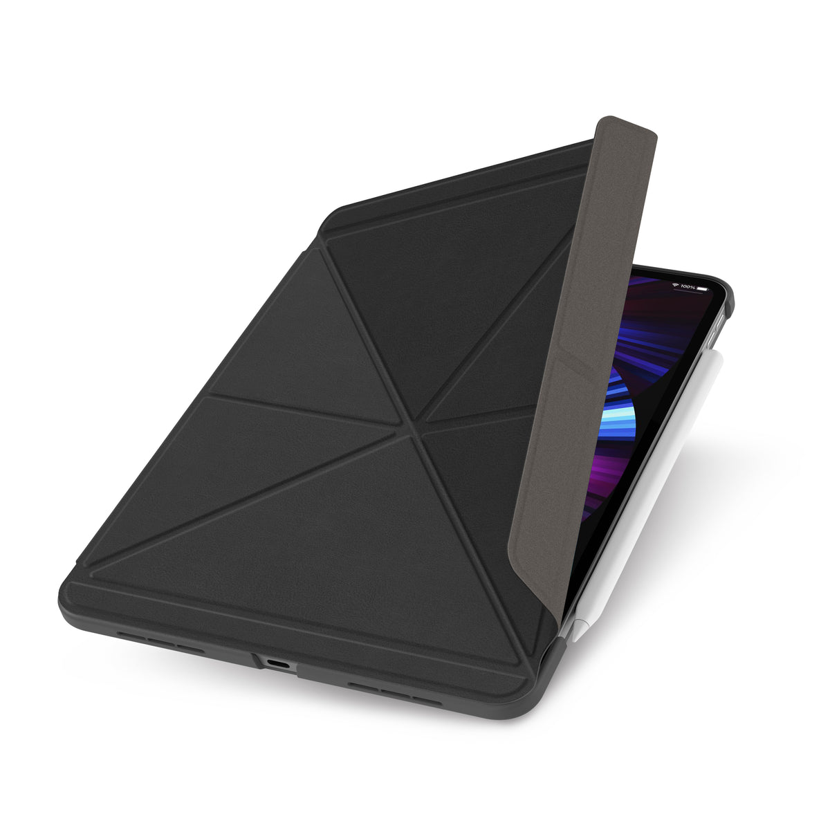 MOSHI Versa Cover for iPad Pro 11-inch (1st-3rd Gen) - Charcoal Black