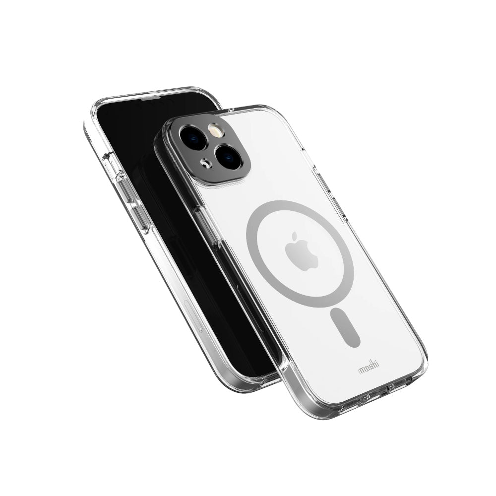 MOSHI iPhone 14 - iGLAZE Case with MagSafe &amp; Cam Cover - Black