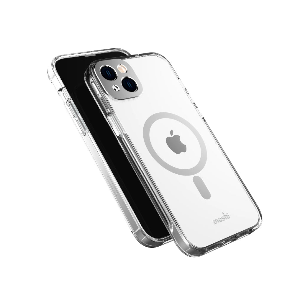 MOSHI iPhone 14 Plus - iGLAZE Case with MagSafe &amp; Cam Cover - Black