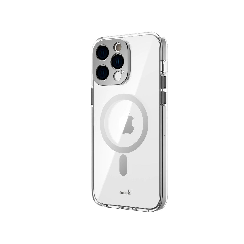 MOSHI iPhone 14 Pro Max - iGLAZE Case with MagSafe &amp; Cam Cover - Black