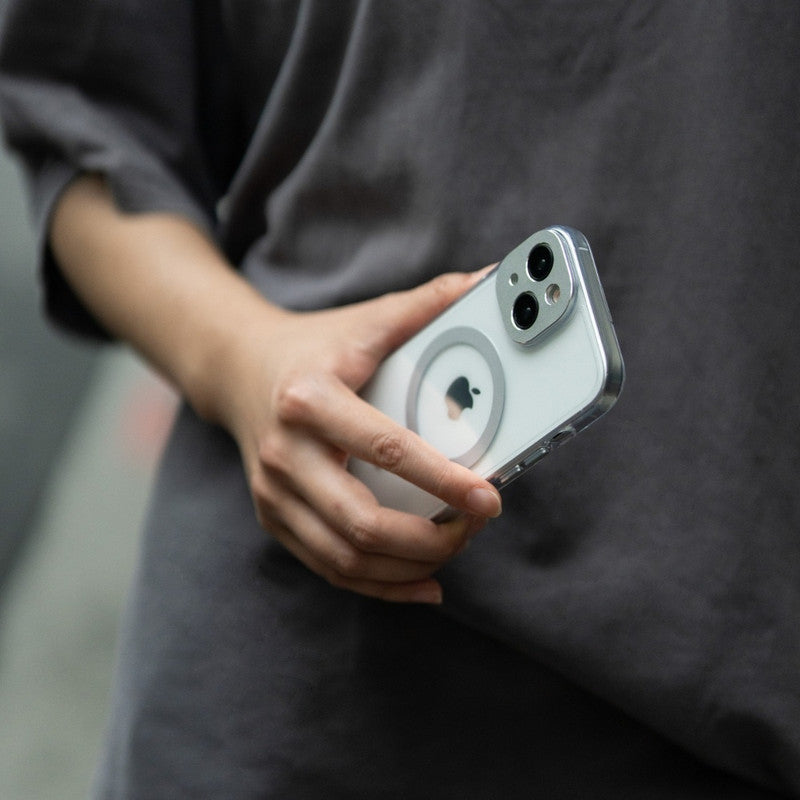 MOSHI iGlaze iPhone 15 Pro Max 2023 Case - MagSafe Compatible - Dark Gray