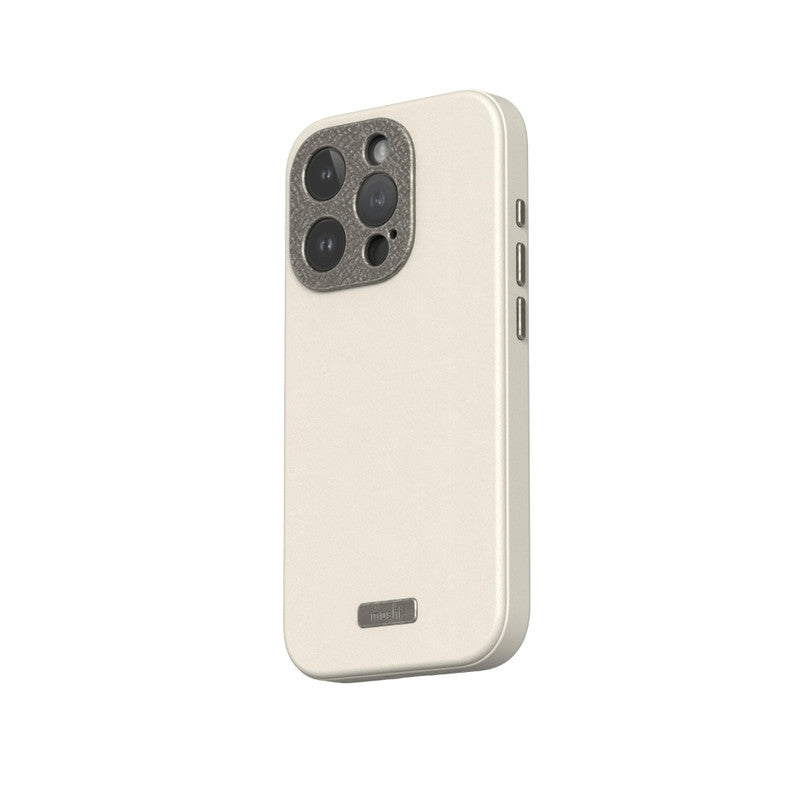 MOSHI Napa iPhone 15 Pro 2023 Case - MagSafe Compatible - Beige