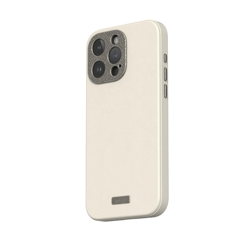 MOSHI Napa iPhone 15 Pro Max 2023 Case - MagSafe Compatible - Beige