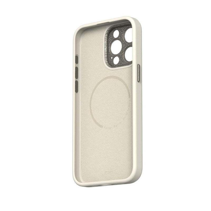 MOSHI Napa iPhone 15 Pro Max 2023 Case - MagSafe Compatible - Beige
