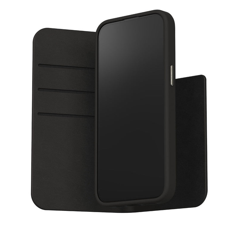 MOSHI Overture  iPhone 15 Pro Max 2023 Folio Case - Magsafe Compatible - Black
