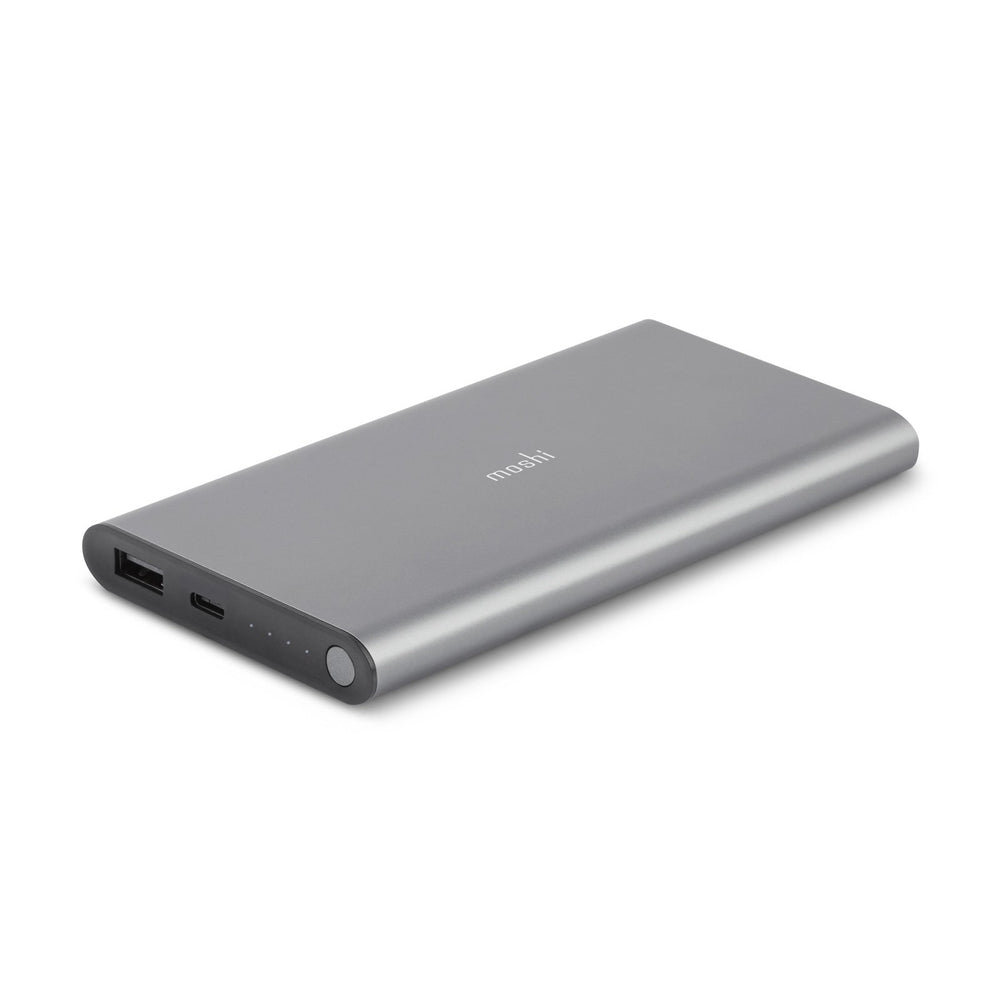 MOSHI IonSlim 10000 mAh Portable Battery USB-C - Titanium Gray