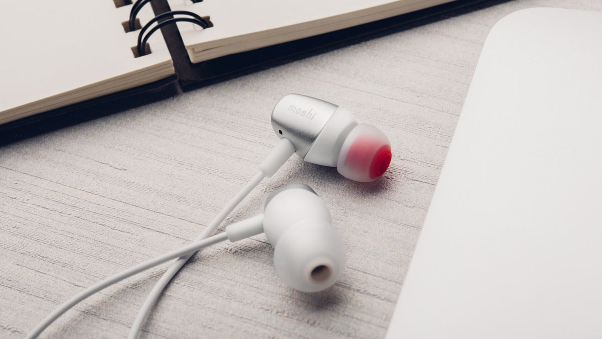 [OPEN BOX] MOSHI Mythro C USB Type-C Earbuds with Mic - Silver