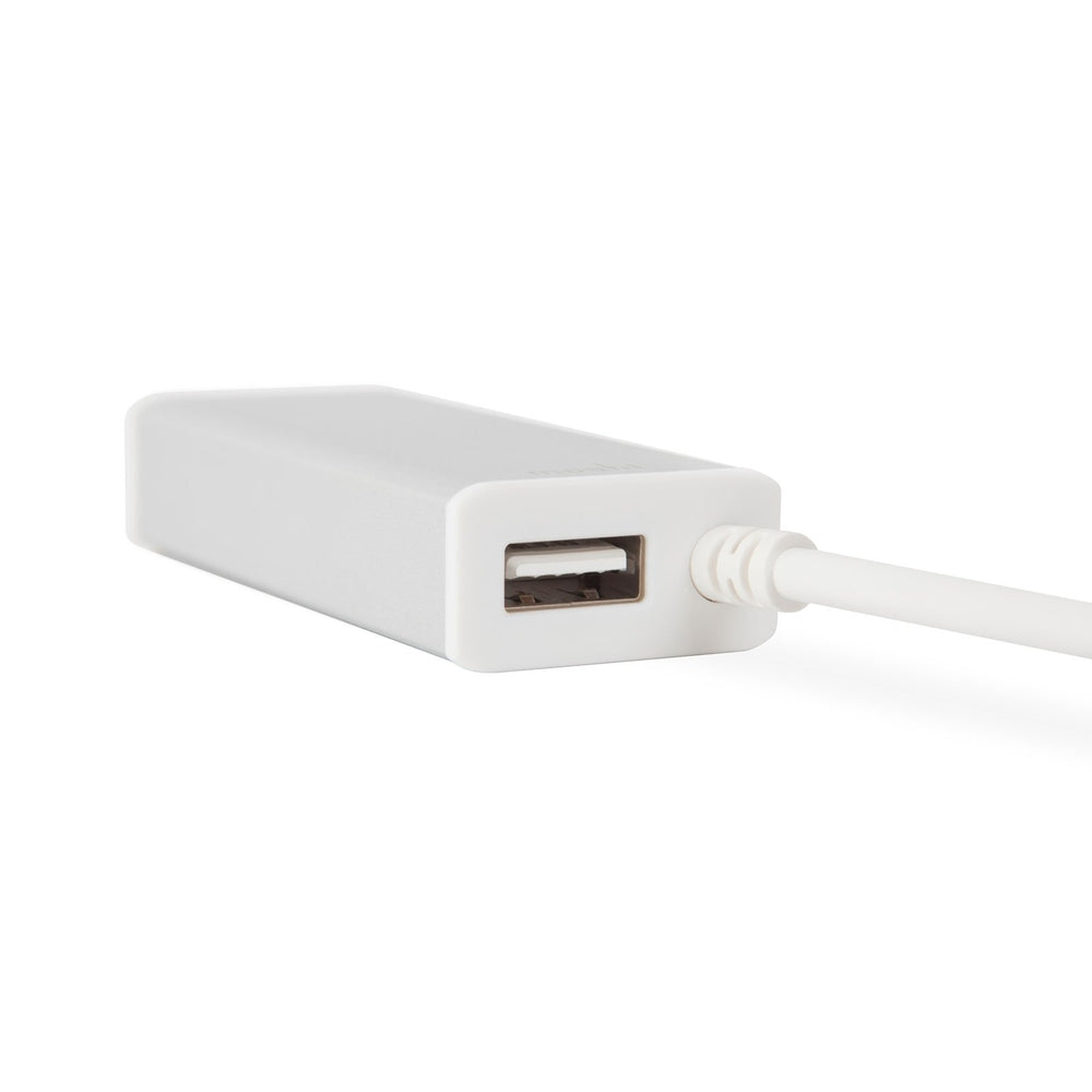 MOSHI USB-C To Gigabit Ethernet Adapter - Silver