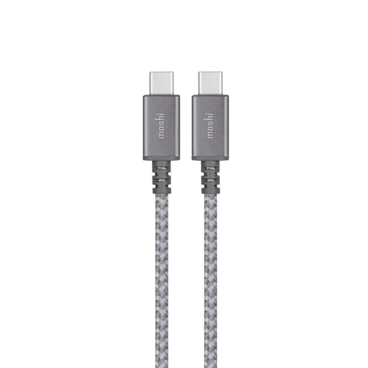 [OPEN BOX] MOSHI Integra USB-C To USB-C Charge / Sync Cable - Titanium Gray