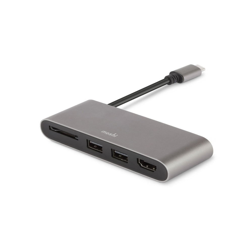 محول موشي USB-C إلى متعدد المنافذ - رمادي تيتانيوم