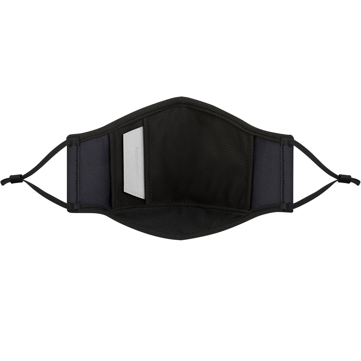 MOSHI OmniGuard Facial Mask with Anti-Bacterial Fabric - Large - Black