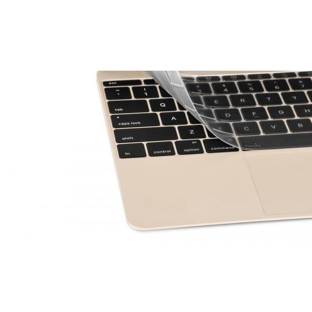 [OPEN BOX] MOSHI Clearguard Protection for Macbook 12 Keyboard Protector (Eu Layout) - Clear  (Macbook sold separately)