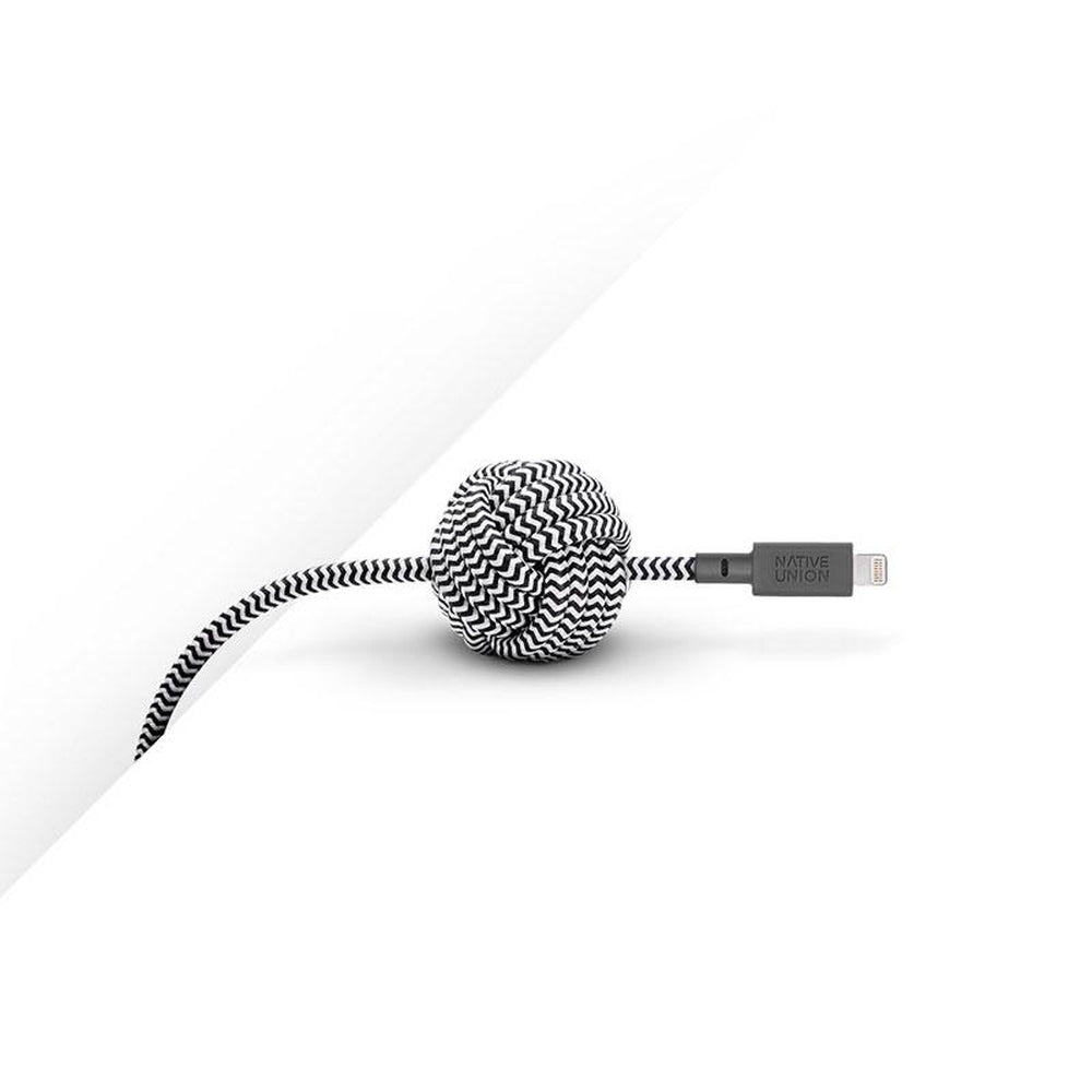 [OPEN BOX] NATIVE UNION Night 3m Lighting Cable Zebra