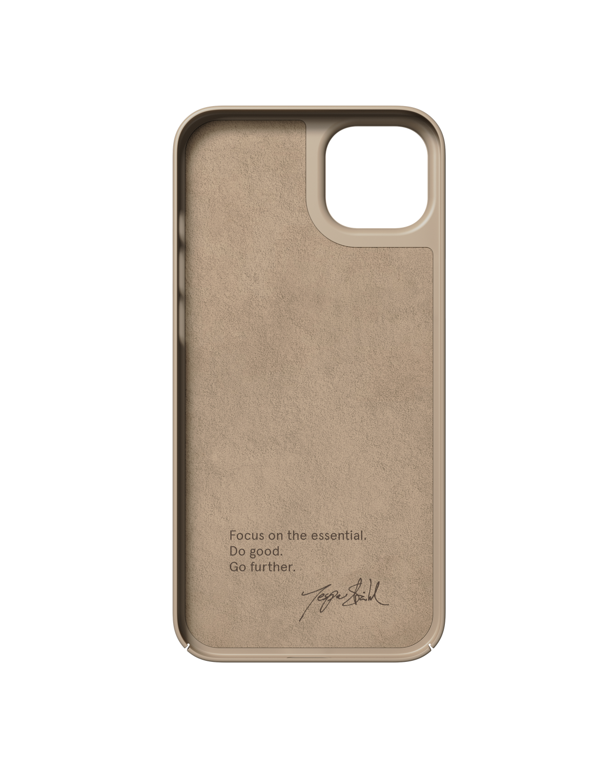 NUDIENT iPhone 14 Plus - Thin Case - Clay Beige