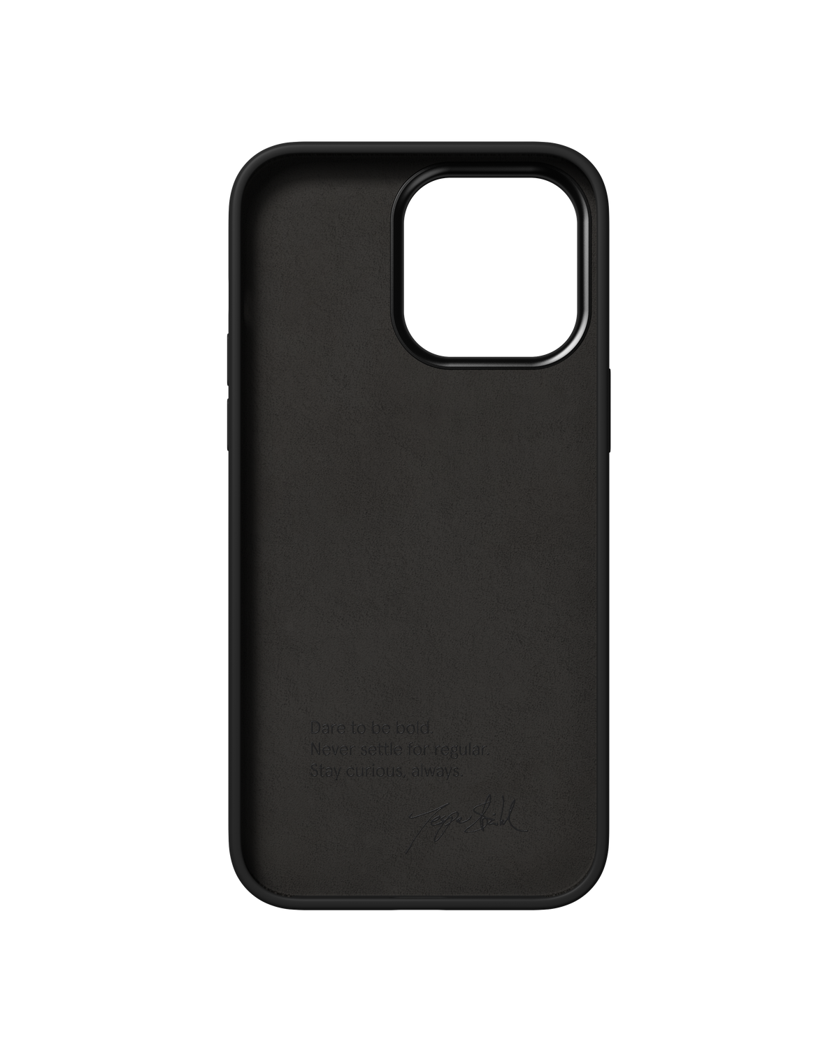 NUDIENT iPhone 14 Pro Max - Bold Case - Charcoal Black