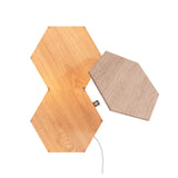 NANOLEAF Elements Hexagons Expansion Pack Birchwood - Smart WiFi LED Panel System w/ Music Visualizer - 3 Pack