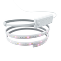مجموعة NANOLEAF Essentials Smart Lightstrip Starter Kit، شريط إضاءة متغير الألوان RGBCW بطول 80 بوصة، مزود بتقنية بلوتوث/Thread، بطول مترين، لون أبيض