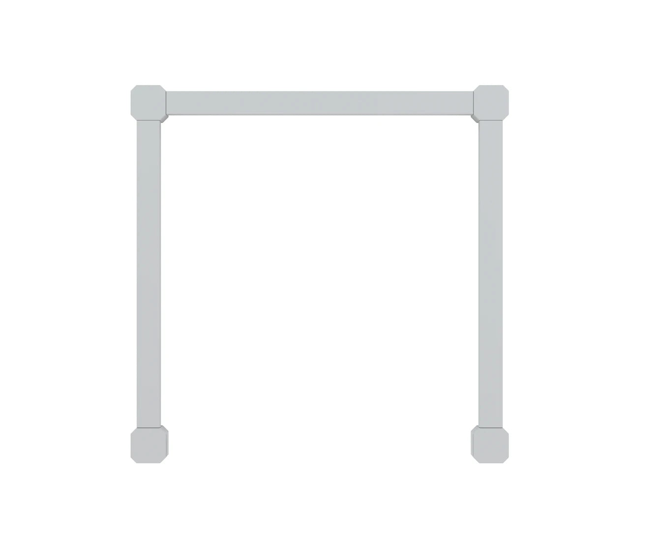 NANOLEAF Lines Squared Expansion Kit - Smart WiFi LED Panel System w/ Music Visualizer - 3 Pack UK - White