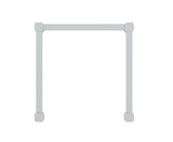 مجموعة توسيع NANOLEAF Lines Squared - نظام لوحة LED ذكي يعمل بتقنية WiFi مع مُحلل موسيقي مرئي - عبوة من 3 قطع - أبيض