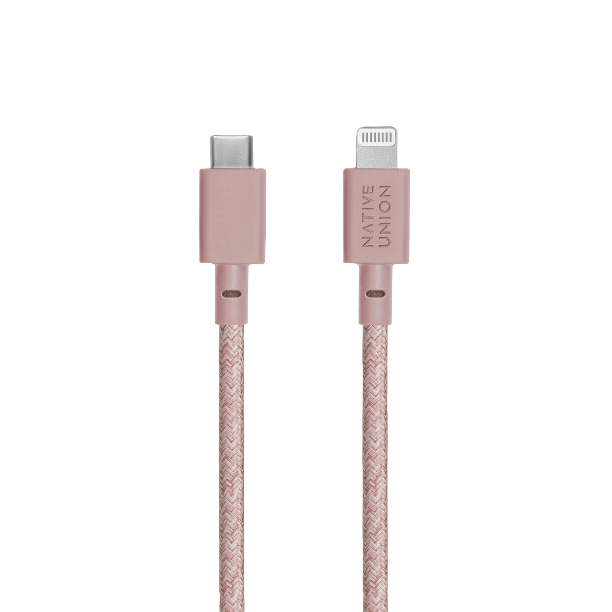 [OPEN BOX] NATIVE UNION Belt USB-C to Lightning Charging Cable - 3M - Rose