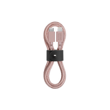 NATIVE UNION Belt USB-C to Lightning Charging Cable - 1.2M - Rose