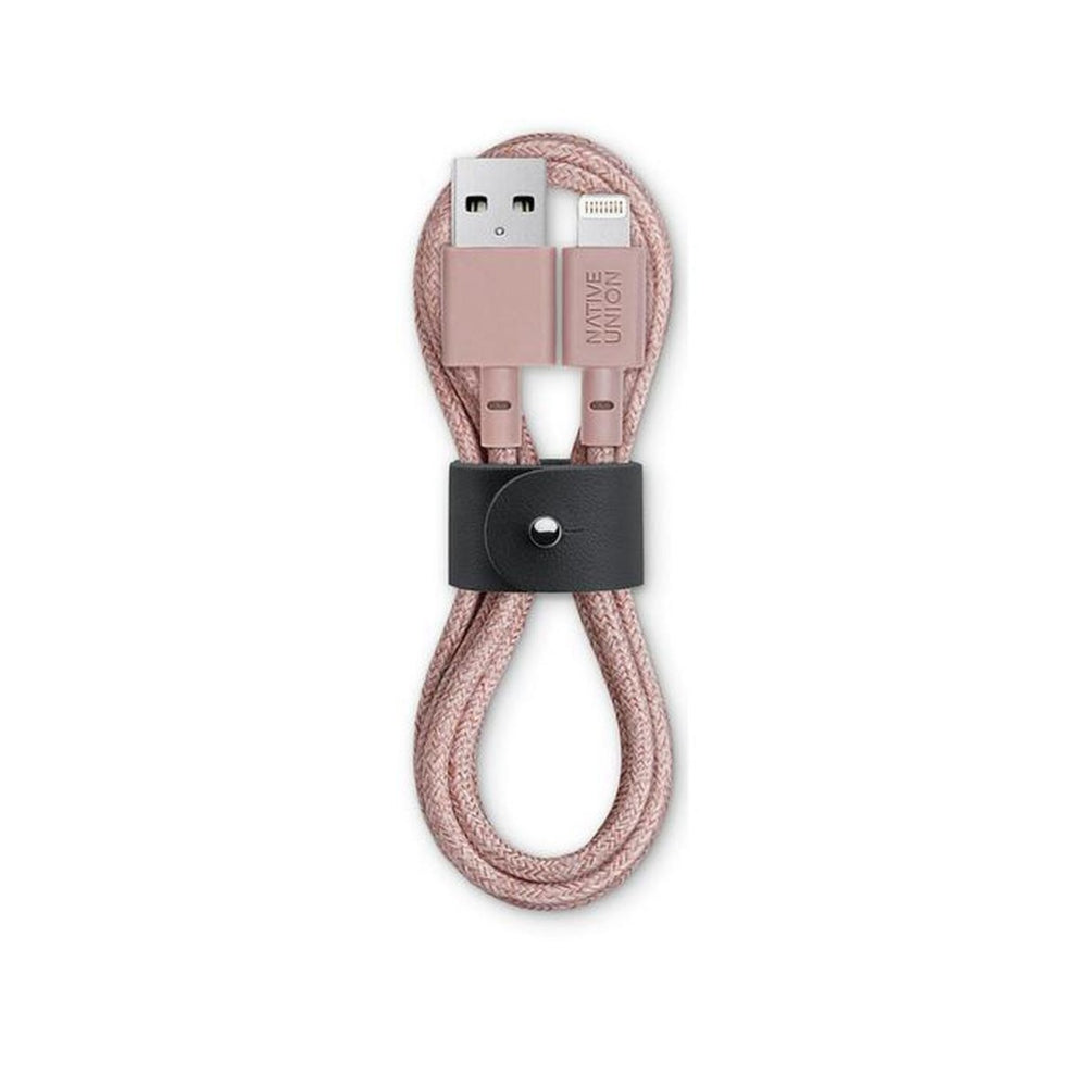[OPEN BOX] NATIVE UNION Belt Lighting Cable 1.2M - Rose