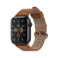 NATIVE UNION Classic Strap for Apple Watch Series 1-8 & SE 38/41mm Genuine Italian Nappa Leather - Tan