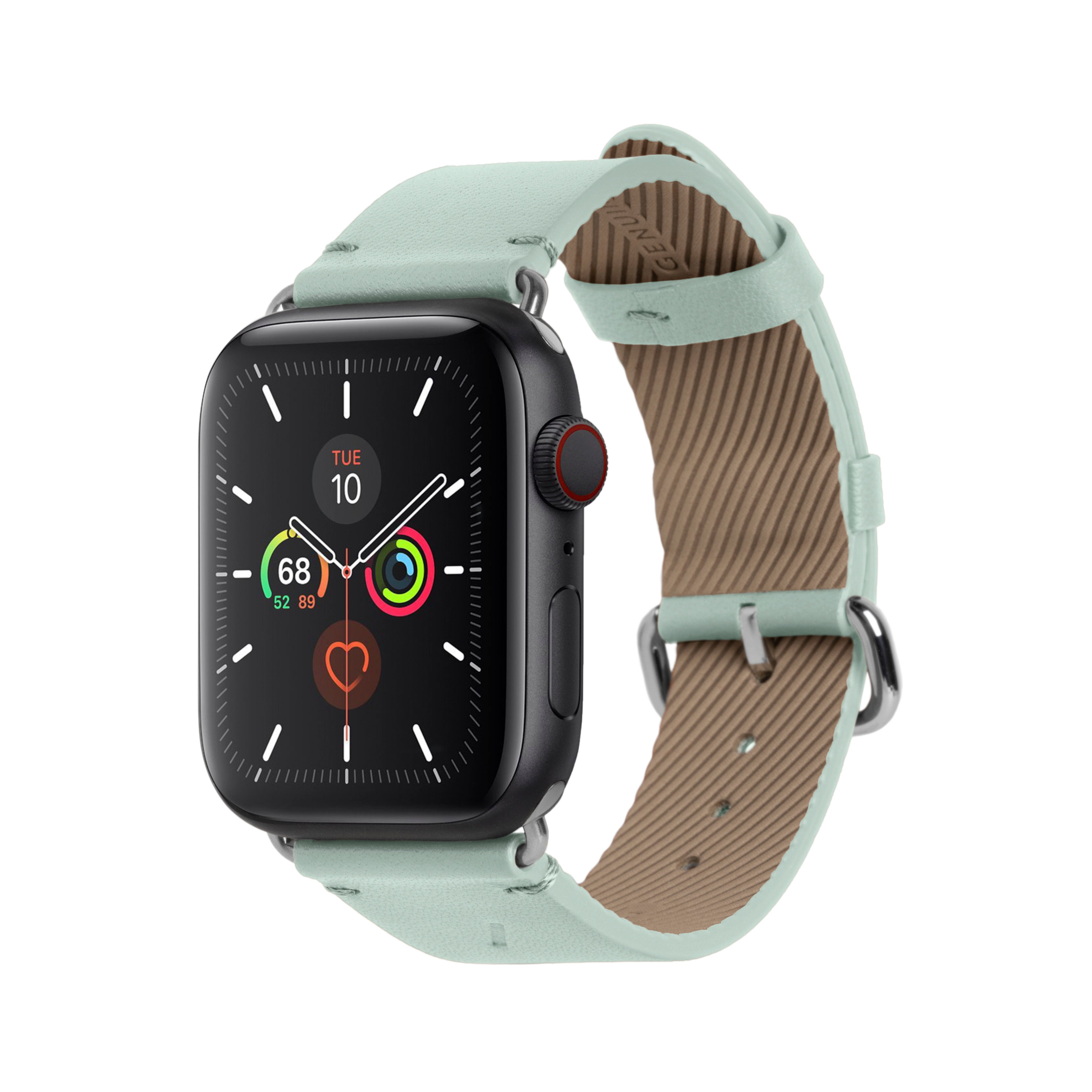 NATIVE UNION Classic Strap for Apple Watch Series 1-8 & SE 38/41mm Genuine Italian Nappa Leather - Sage
