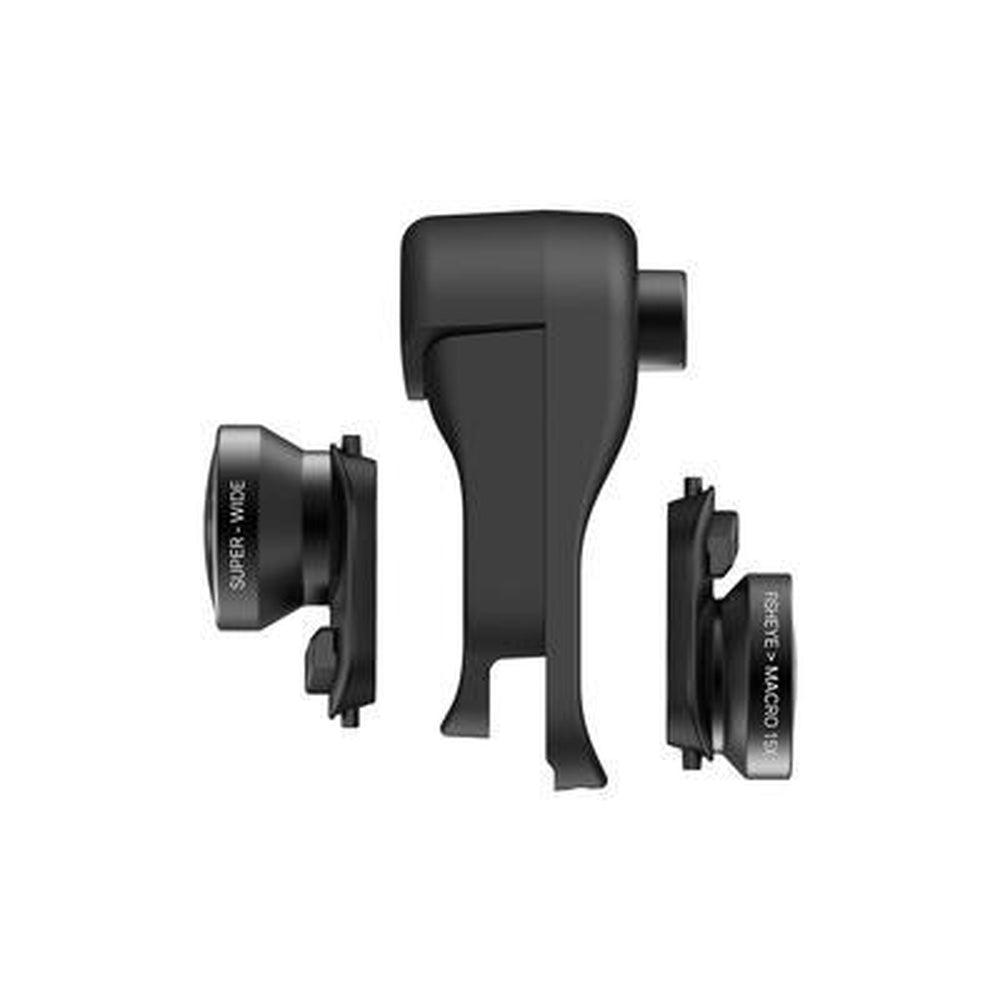 [OPEN BOX] OLLOCLIP Fisheye with  Super-Wide with  Macro Essential Lenses For iPhone XS/X
