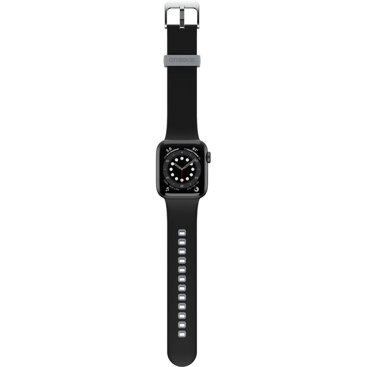 سوار ساعة OTTERBOX لساعات Apple Watch Series 1-8 و SE مقاس 40 مم - أسود (تباع ساعة Apple Watch بشكل منفصل)