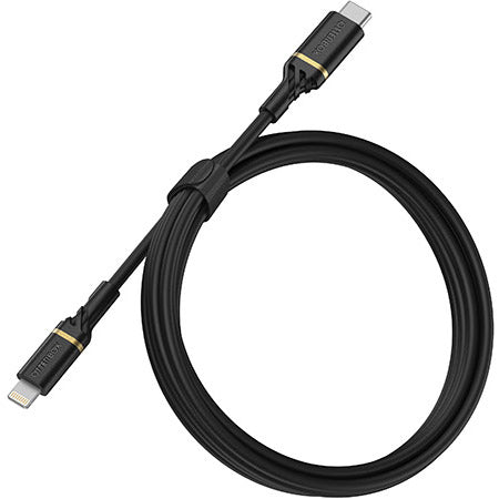OTTERBOX USB-C to Lightning Cable 1 Meter - Black