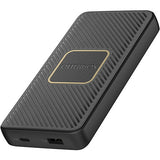 OTTERBOX Fast Charge Power Bank 10,000 mAh USB-A & USB-C 18W PD with Integrated 10W Qi Wireless Charging - Black