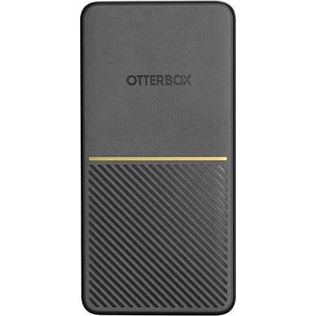 OTTERBOX Fast Charge Power Bank 20,000 mAh USB-A &amp; USB-C 18W PD - Black