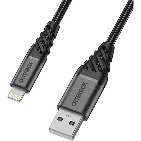 [OPEN BOX] OTTERBOX Premium USB-A to Lightning Cable 2 Meters - Black
