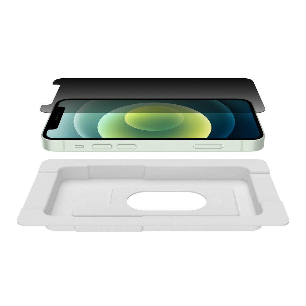 [OPEN BOX] BELKIN iPhone 12 Mini - ScreenForce Tempered Glass Privacy Screen Protector