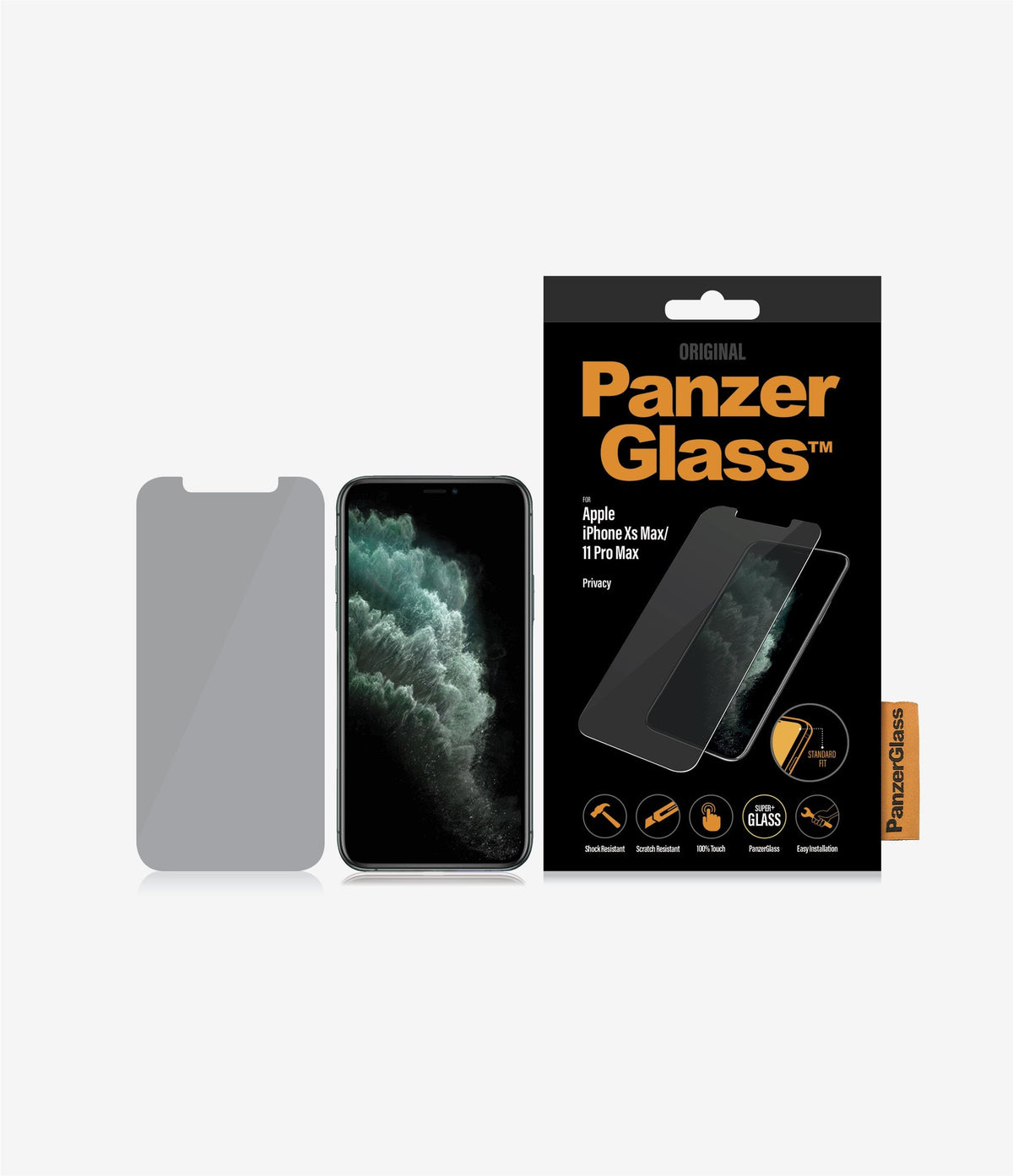 [OPEN BOX] PANZERGLASS Standard Fit Privacy Screen Protector for iPhone 11 Pro Max/XS Max