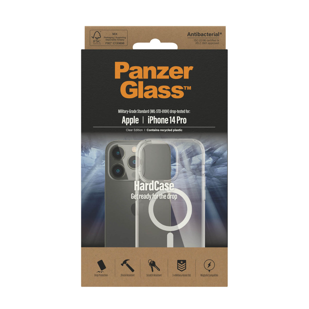 PANZERGLASS iPhone 14 Pro - HardCase with MagSafe - Clear