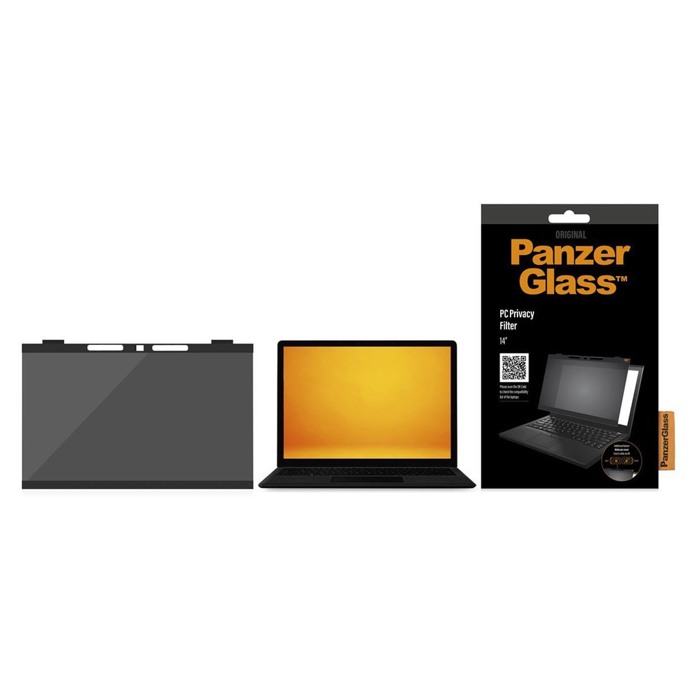 [OPEN BOX] PANZERGLASS Dual Privacy Screen Protector for 14   PC