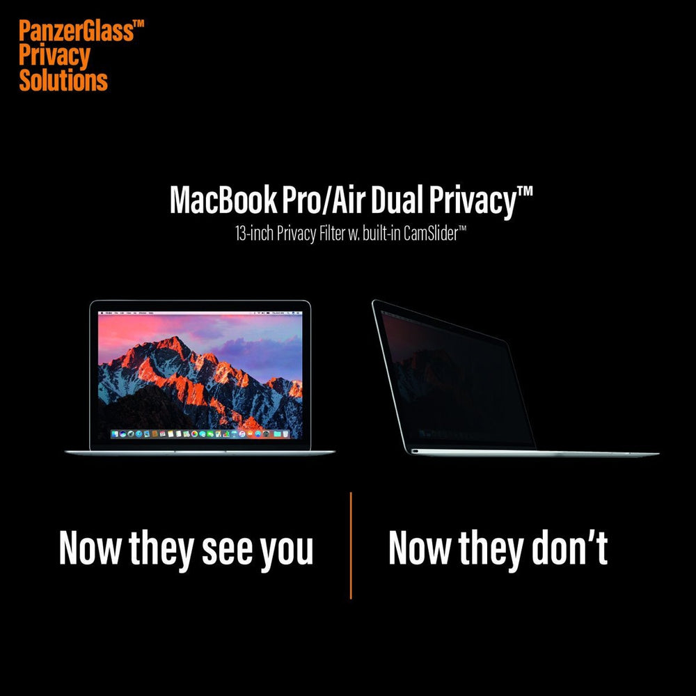 [OPEN BOX] PANZERGLASS Magnetic Privacy Screen Protector for 13.3&#39;&#39; MacBook Air/Pro
